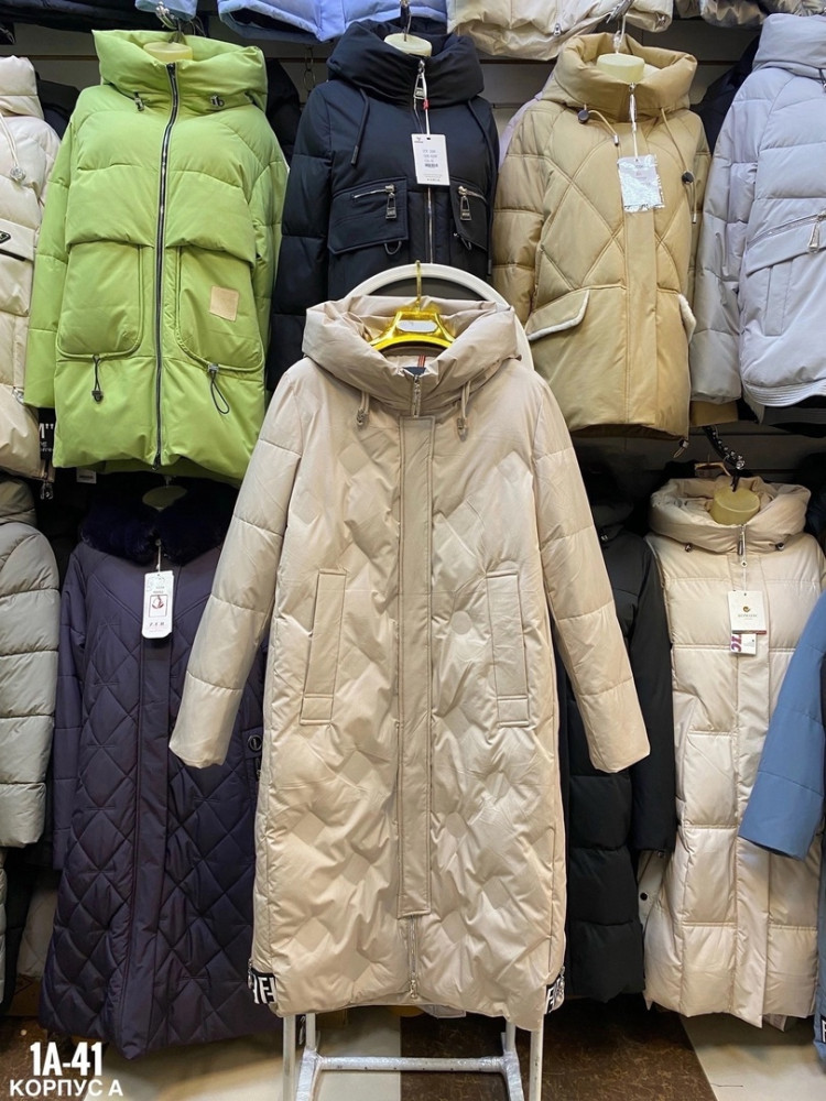 Женское пальто бежевое купить в Интернет-магазине Садовод База - цена 3200 руб Садовод интернет-каталог
