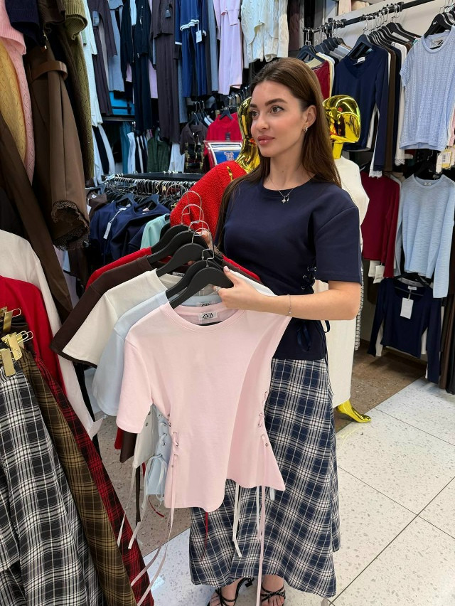 Женская футболка синяя купить в Интернет-магазине Садовод База - цена 1000 руб Садовод интернет-каталог