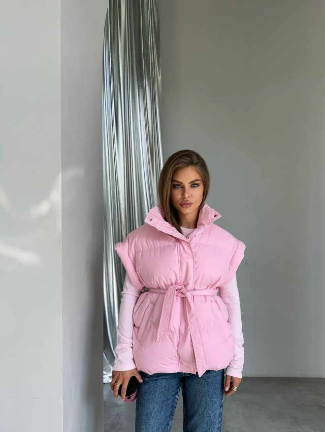 Жилетка женская розовая купить в Интернет-магазине Садовод База - цена 1900 руб Садовод интернет-каталог