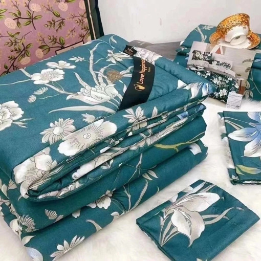 Полутора спальный комплект постельного белья с готовым одеялом САДОВОД официальный интернет-каталог