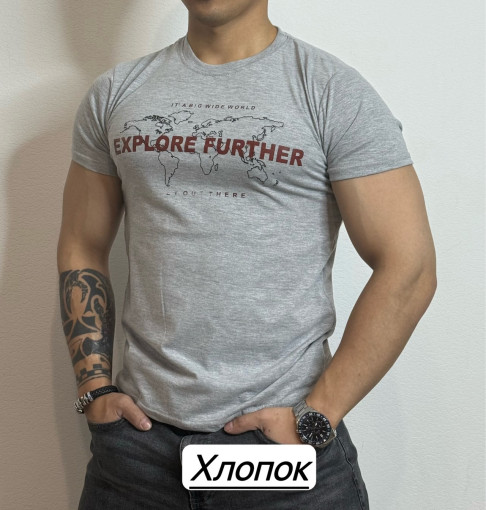 Футболка для мужчин, хлопок САДОВОД официальный интернет-каталог