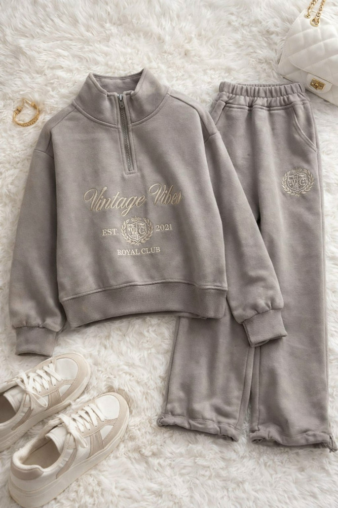 Детский костюм серый купить в Интернет-магазине Садовод База - цена 1599 руб Садовод интернет-каталог