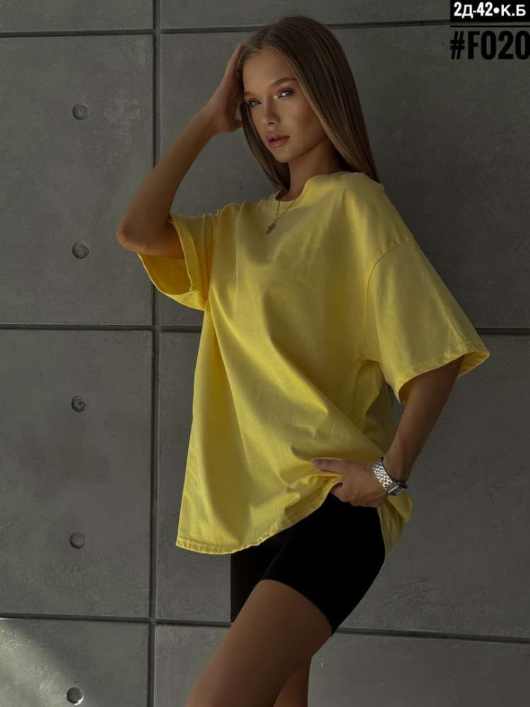 Женская футболка желтая купить в Интернет-магазине Садовод База - цена 1000 руб Садовод интернет-каталог