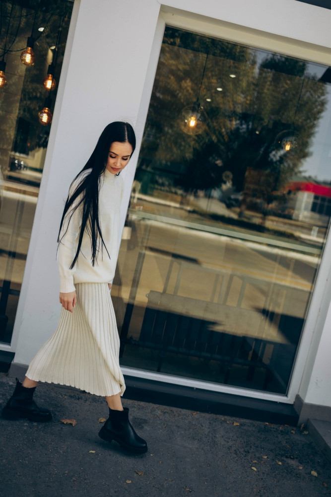 Женский костюм молочный купить в Интернет-магазине Садовод База - цена 2000 руб Садовод интернет-каталог