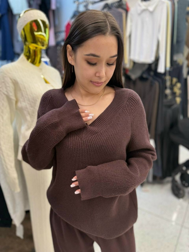 Женский костюм коричневый купить в Интернет-магазине Садовод База - цена 2400 руб Садовод интернет-каталог