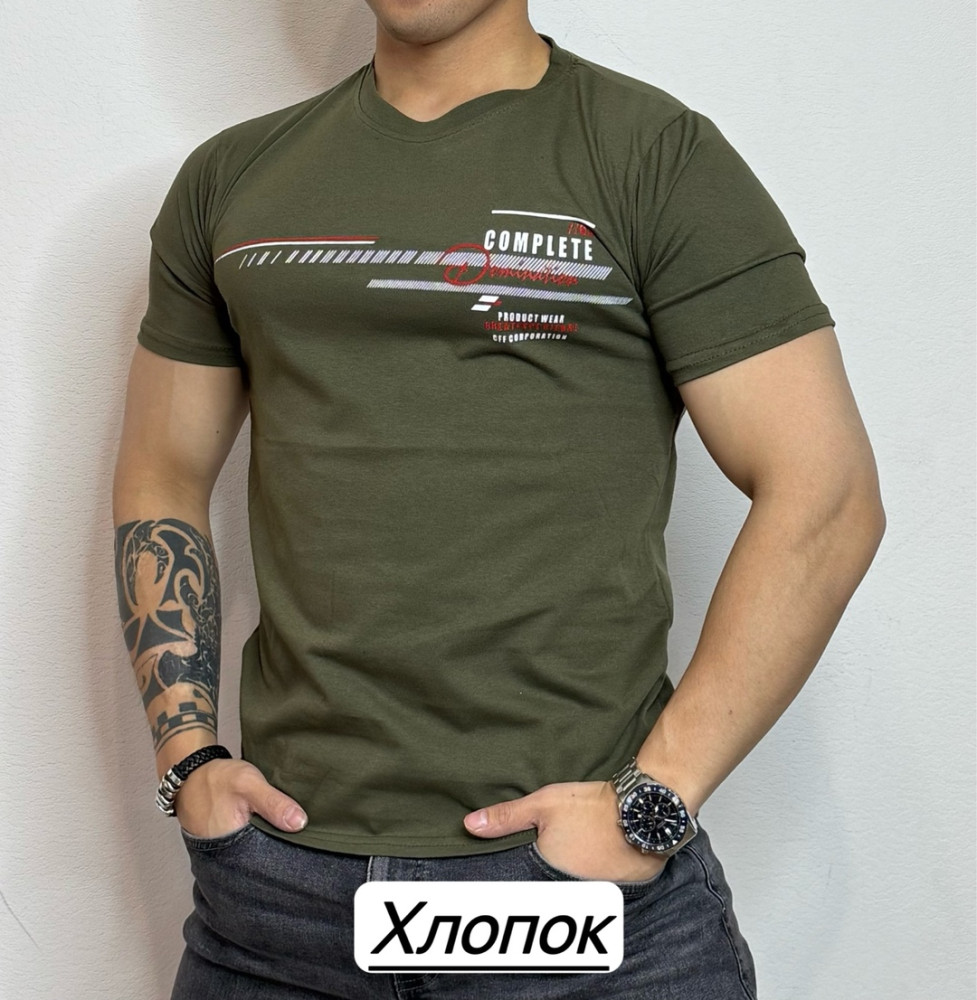Футболка для мужчин, хлопок купить в Интернет-магазине Садовод База - цена 200 руб Садовод интернет-каталог