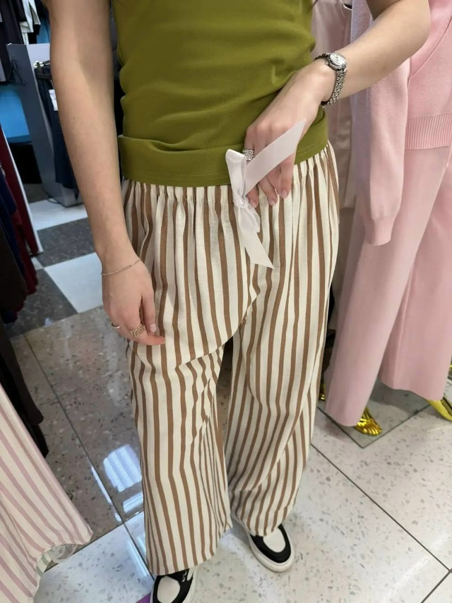 Женские брюки коричневые купить в Интернет-магазине Садовод База - цена 600 руб Садовод интернет-каталог