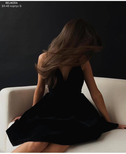 Воздушное вечернее платье в выигрышном чёрном цвете САДОВОД официальный интернет-каталог