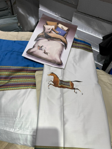 Египетский хлопок 100%Постельное белье с готовым одеялом САДОВОД официальный интернет-каталог