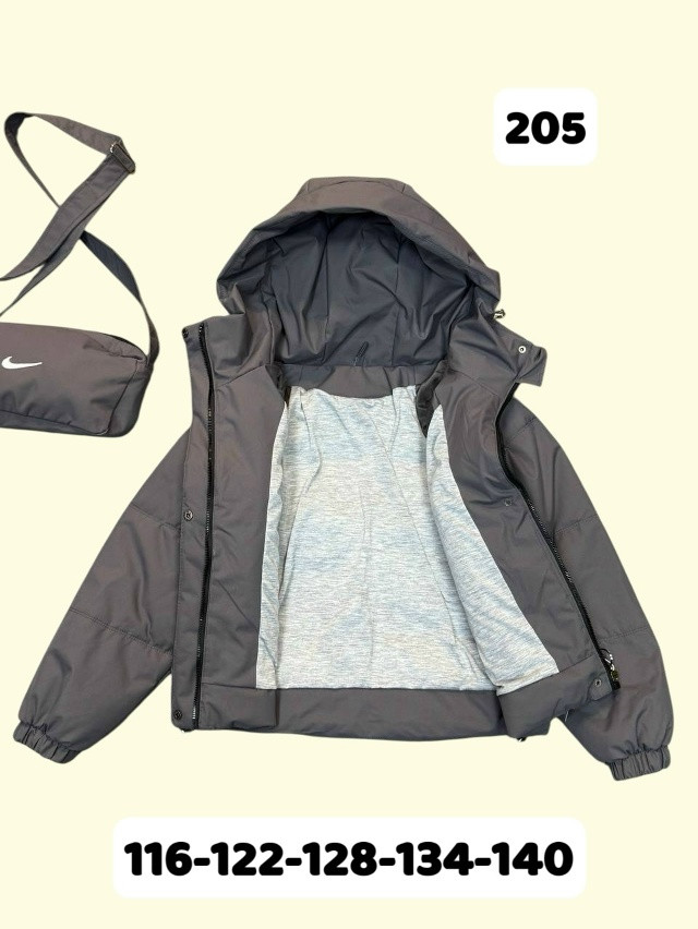 Куртка детская серая