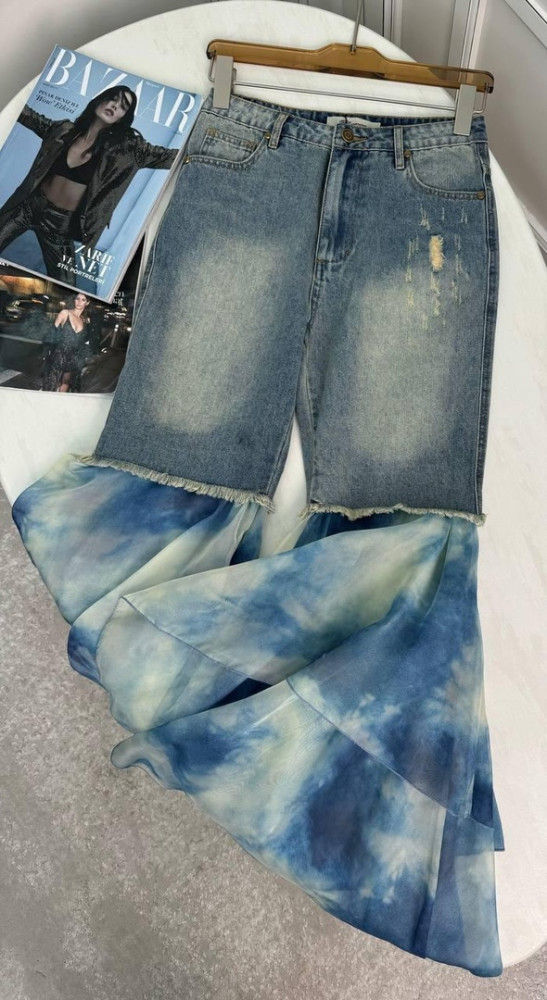 джинсы голубые купить в Интернет-магазине Садовод База - цена 2100 руб Садовод интернет-каталог