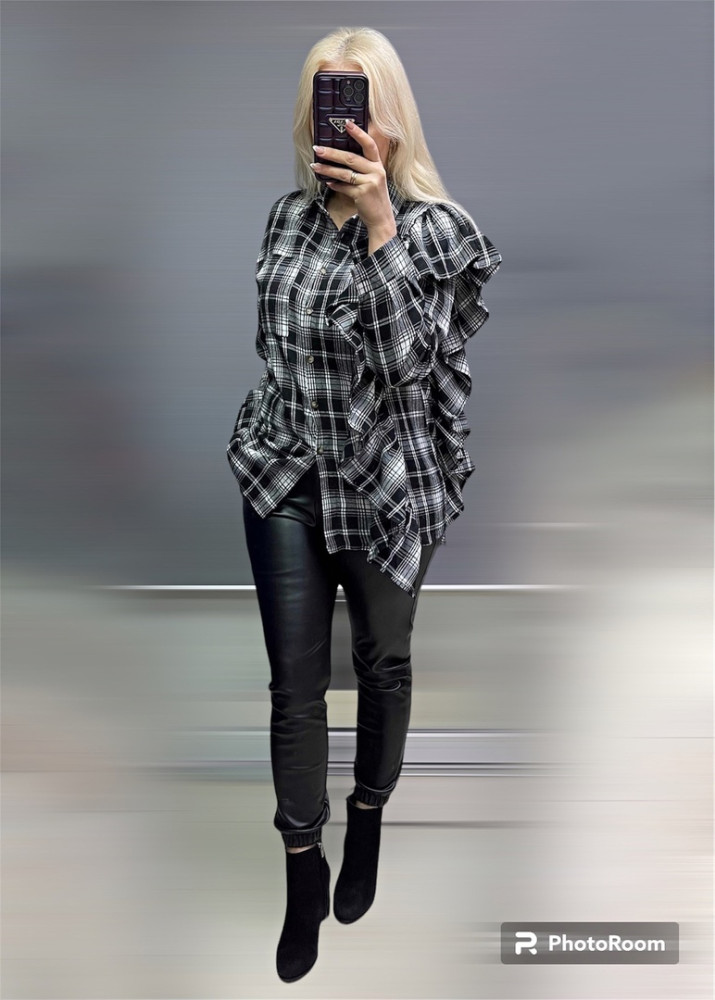 Женская рубашка черная купить в Интернет-магазине Садовод База - цена 1500 руб Садовод интернет-каталог