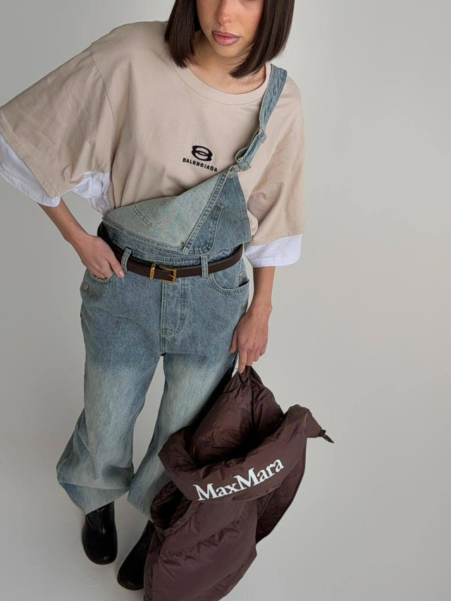 Женский комбинезон синий купить в Интернет-магазине Садовод База - цена 4300 руб Садовод интернет-каталог