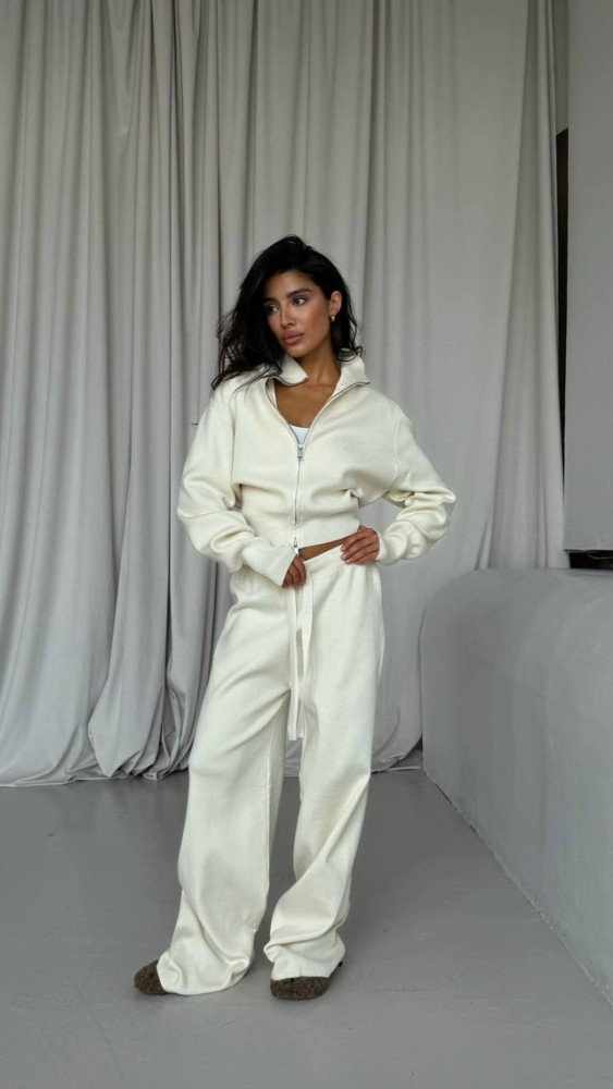 Женский костюм белый купить в Интернет-магазине Садовод База - цена 2000 руб Садовод интернет-каталог