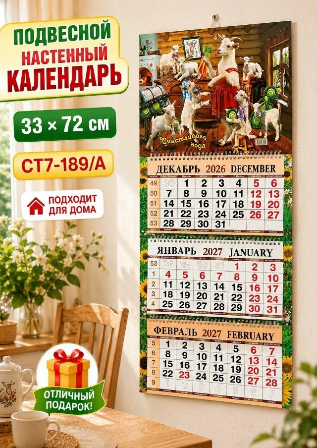 Календарь квартальный купить в Интернет-магазине Садовод База - цена 100 руб Садовод интернет-каталог