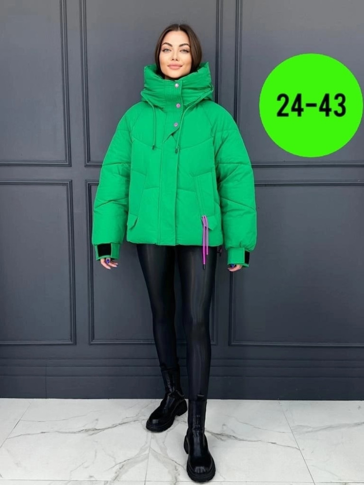 Куртка женская зеленая купить в Интернет-магазине Садовод База - цена 1000 руб Садовод интернет-каталог