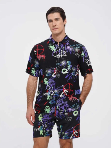 Рубашка для мужчин, хлопок САДОВОД официальный интернет-каталог