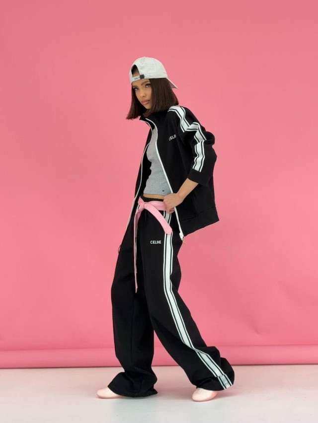 Женский костюм черный купить в Интернет-магазине Садовод База - цена 4800 руб Садовод интернет-каталог