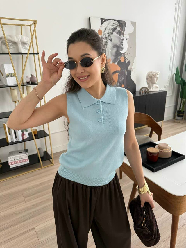 Поло безрукавка купить в Интернет-магазине Садовод База - цена 950 руб Садовод интернет-каталог