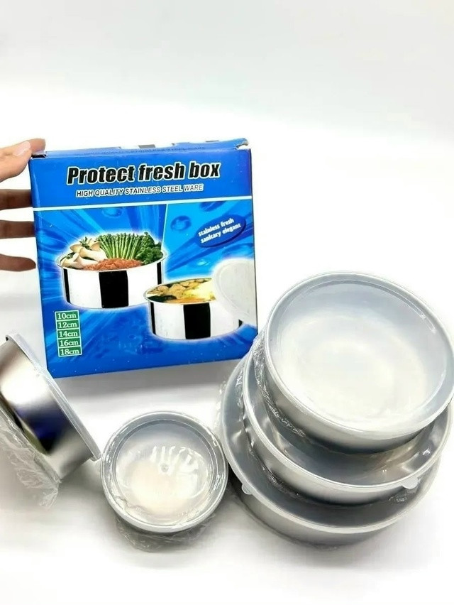 Набор контейнеров из нержавеющей стали купить в Интернет-магазине Садовод База - цена 199 руб Садовод интернет-каталог