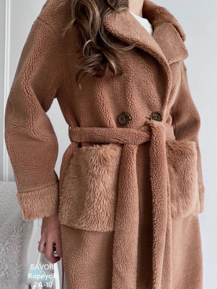 Женское пальто коричневое купить в Интернет-магазине Садовод База - цена 2100 руб Садовод интернет-каталог