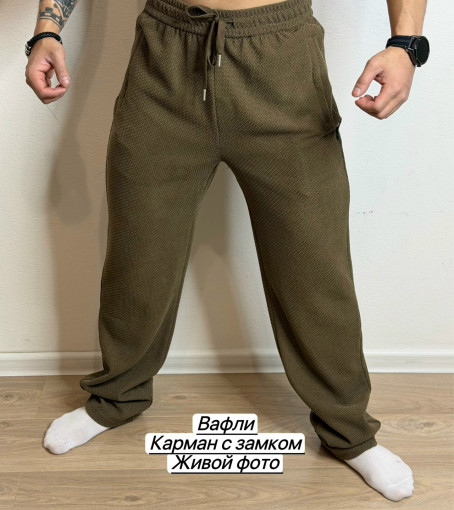 Брюки для мужчин, вафля САДОВОД официальный интернет-каталог