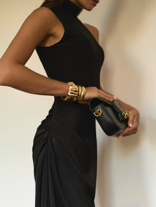 Платье черное купить в Интернет-магазине Садовод База - цена 1400 руб Садовод интернет-каталог