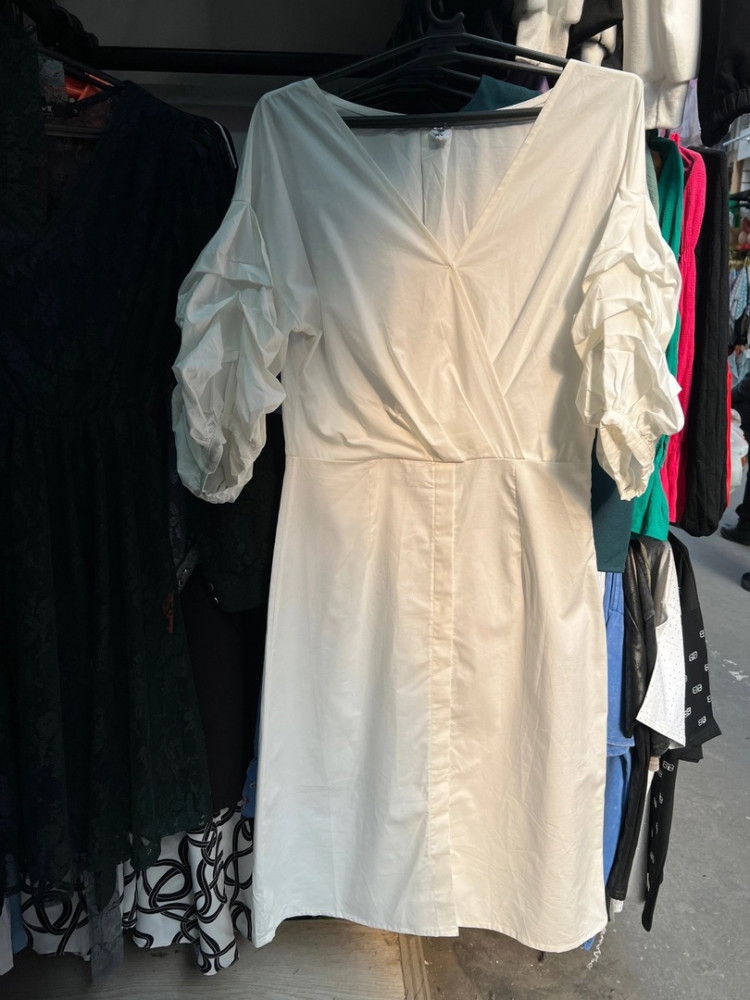 Платье белое купить в Интернет-магазине Садовод База - цена 250 руб Садовод интернет-каталог
