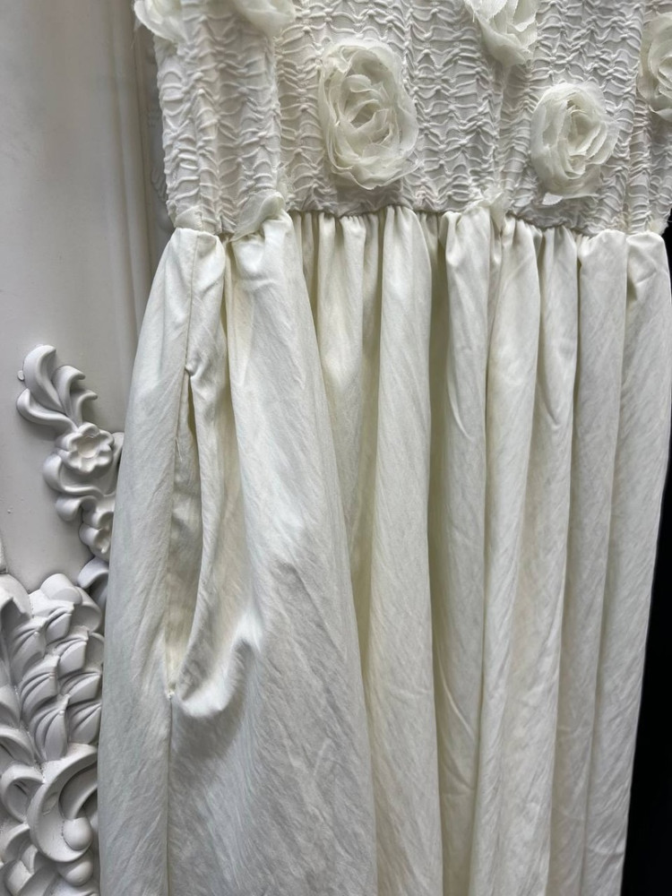 Платье белое купить в Интернет-магазине Садовод База - цена 1950 руб Садовод интернет-каталог