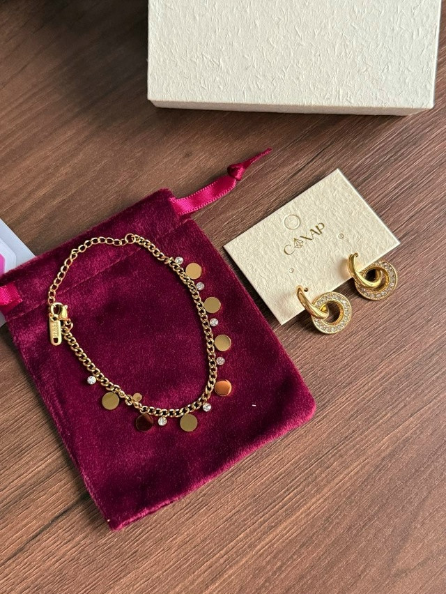 Браслет,серьги + подарочная упаковка купить в Интернет-магазине Садовод База - цена 900 руб Садовод интернет-каталог