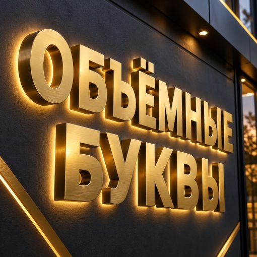 Изготовление объёмных букв на заказ САДОВОД официальный интернет-каталог