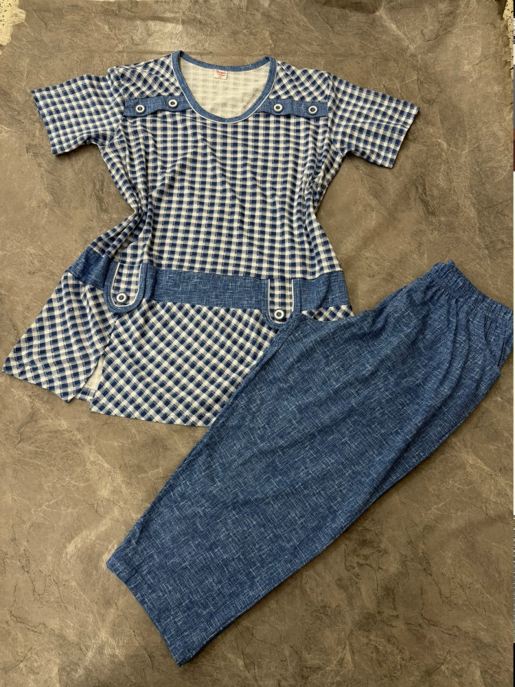 Пижама синяя купить в Интернет-магазине Садовод База - цена 450 руб Садовод интернет-каталог