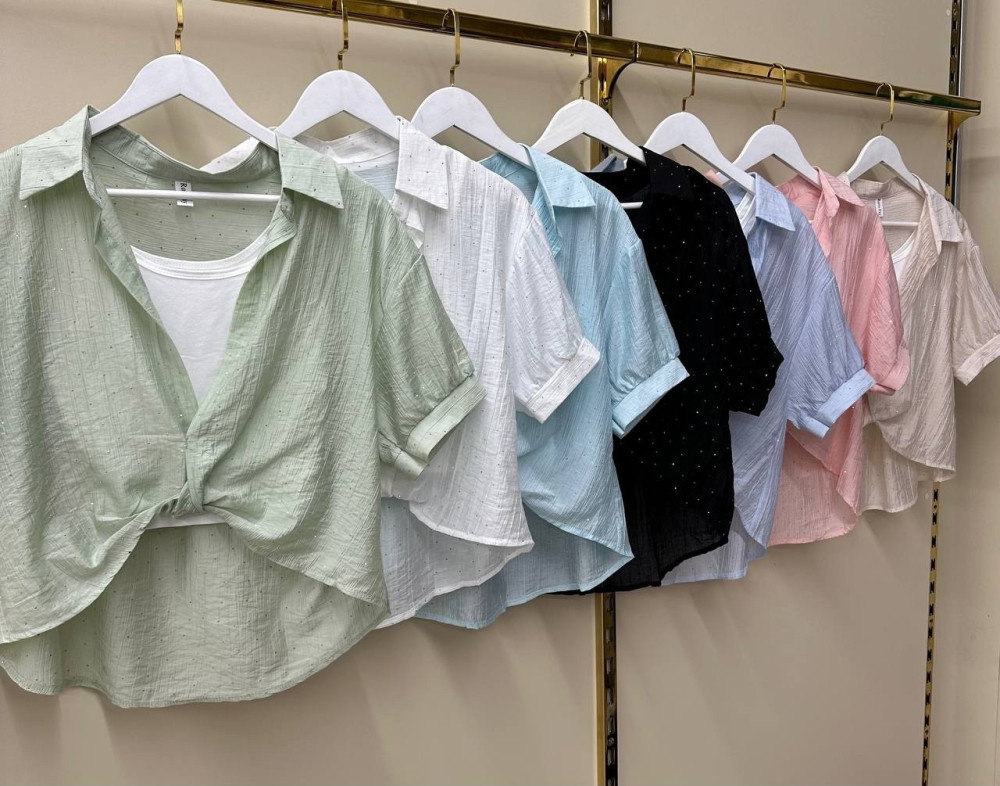 Женская рубашка разноцветныйая купить в Интернет-магазине Садовод База - цена 999 руб Садовод интернет-каталог