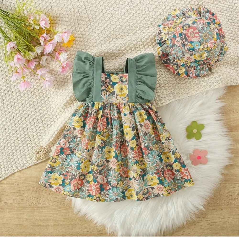 платье + шляпа купить в Интернет-магазине Садовод База - цена 400 руб Садовод интернет-каталог