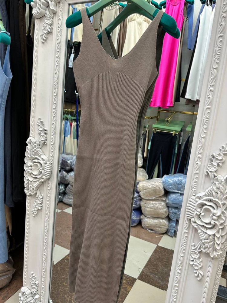 Платье коричневое купить в Интернет-магазине Садовод База - цена 1350 руб Садовод интернет-каталог