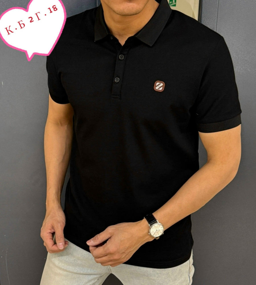 Мужская футболка черная