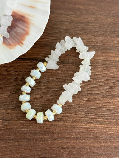 💗Браслет из натурального кварца  «Мерида» САДОВОД официальный интернет-каталог