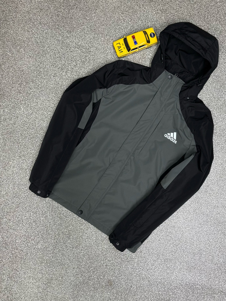 Ветровка серая