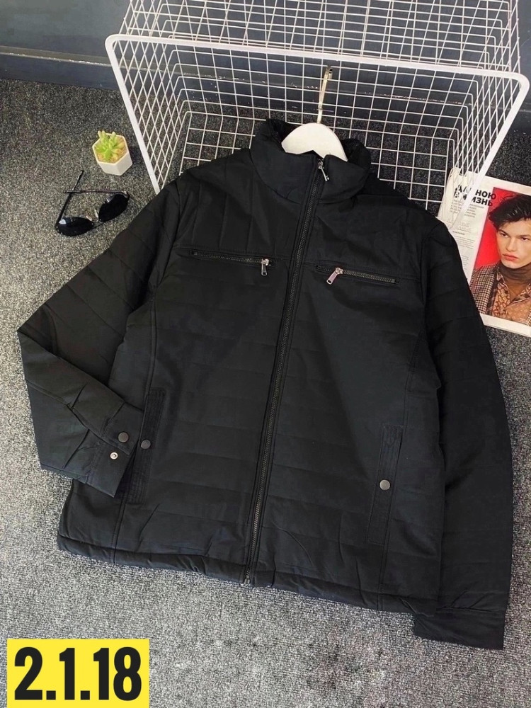 Куртка мужская черная купить в Интернет-магазине Садовод База - цена 1200 руб Садовод интернет-каталог