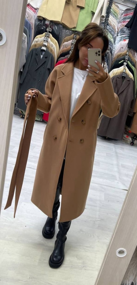 Женское пальто коричневое купить в Интернет-магазине Садовод База - цена 5500 руб Садовод интернет-каталог
