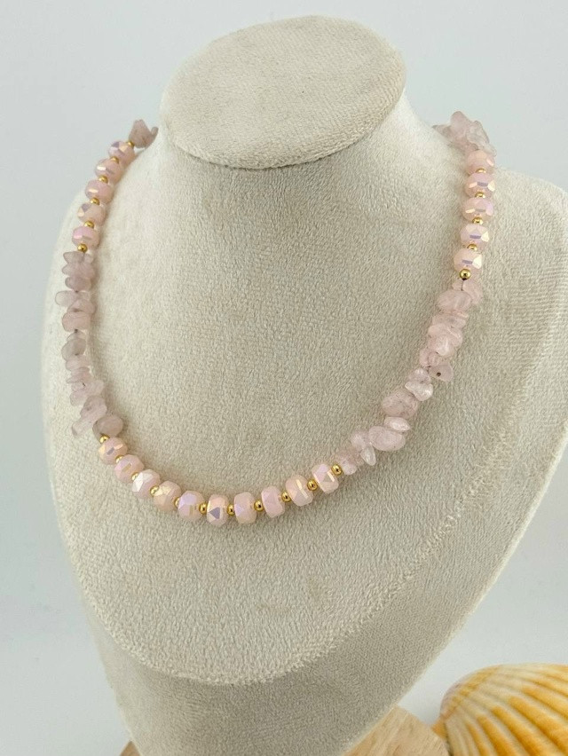 💗Колье из натурального кварца  «Мерида» купить в Интернет-магазине Садовод База - цена 350 руб Садовод интернет-каталог