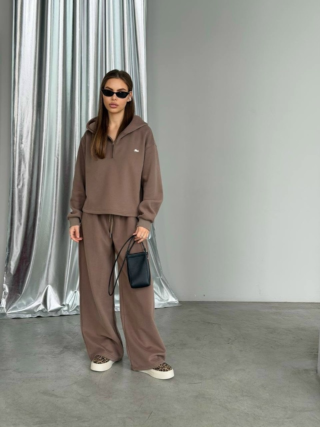 Женский костюм коричневый купить в Интернет-магазине Садовод База - цена 2900 руб Садовод интернет-каталог