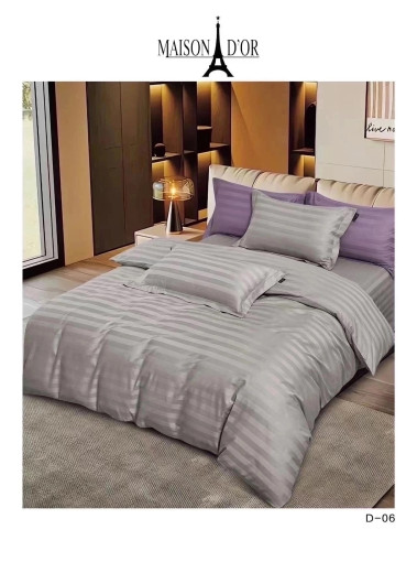 Страйп- сатин комплект постельного белья САДОВОД официальный интернет-каталог