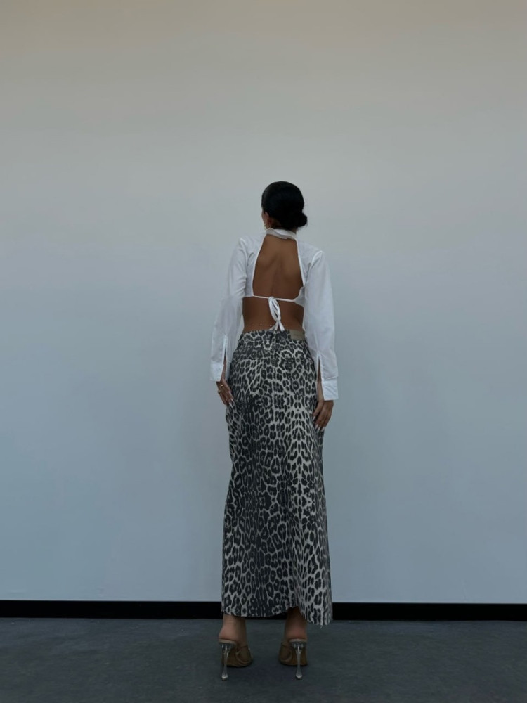 Леопардовая юбка купить в Интернет-магазине Садовод База - цена 2800 руб Садовод интернет-каталог