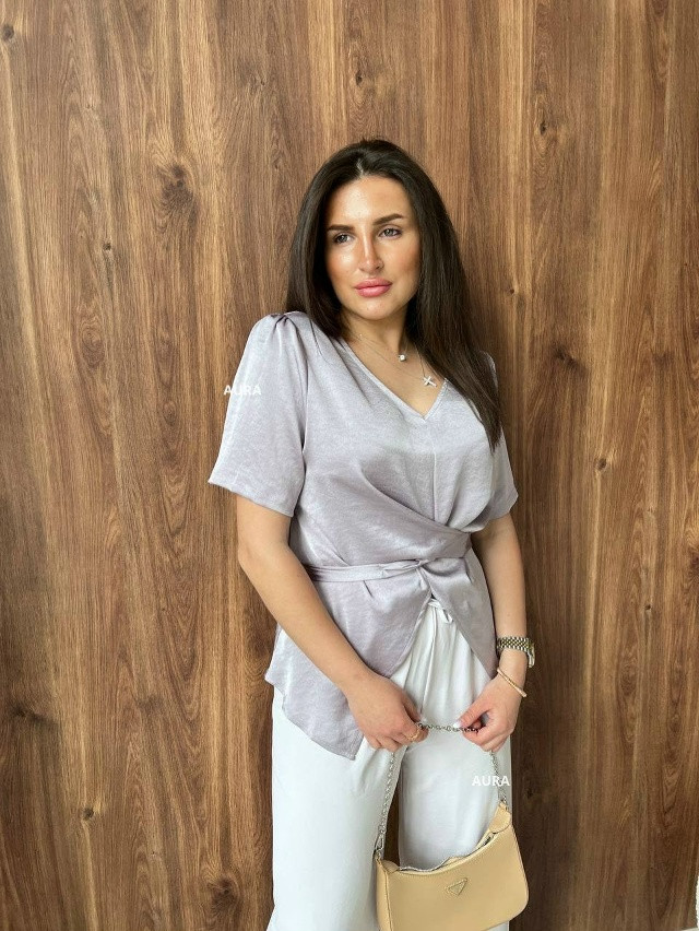 блузка сиреневая купить в Интернет-магазине Садовод База - цена 1300 руб Садовод интернет-каталог