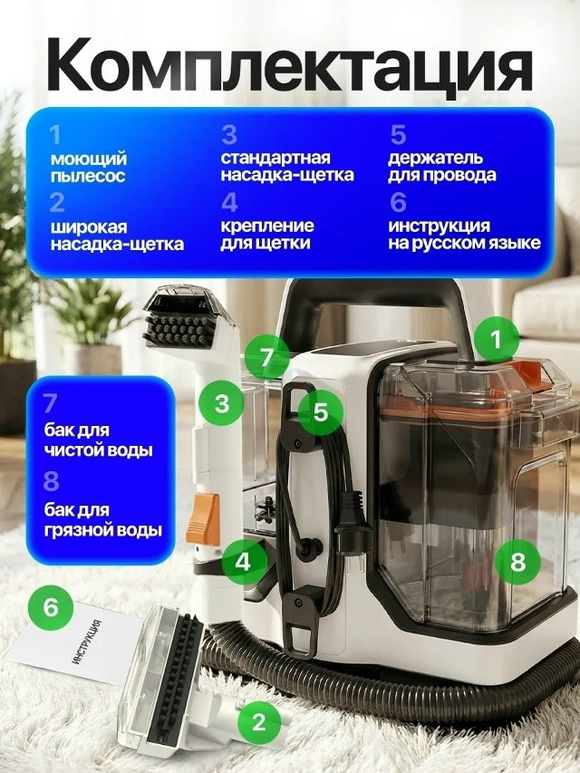 Моющий пылесос купить в Интернет-магазине Садовод База - цена 3500 руб Садовод интернет-каталог