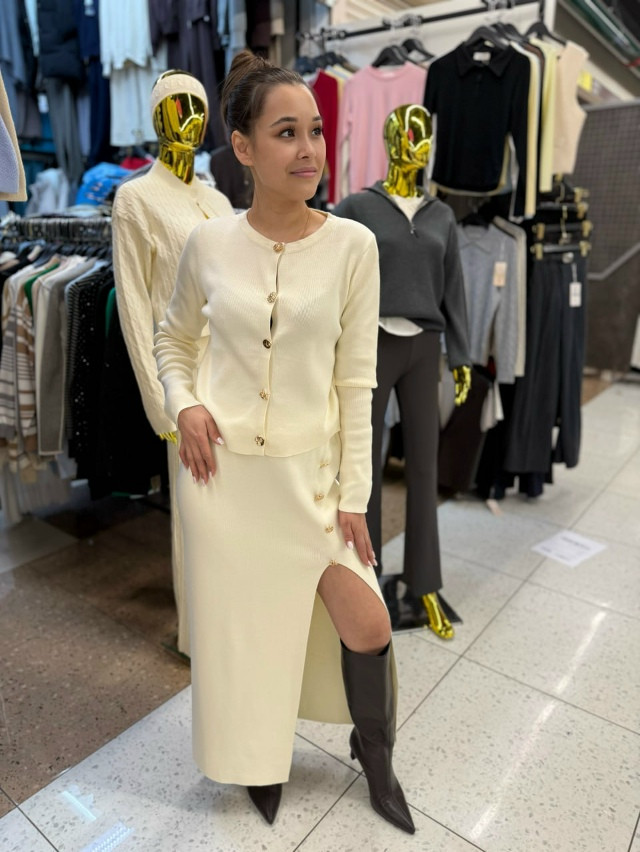 Женский костюм белый купить в Интернет-магазине Садовод База - цена 2200 руб Садовод интернет-каталог