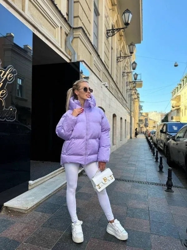 Куртка женская фиолетовая купить в Интернет-магазине Садовод База - цена 1699 руб Садовод интернет-каталог