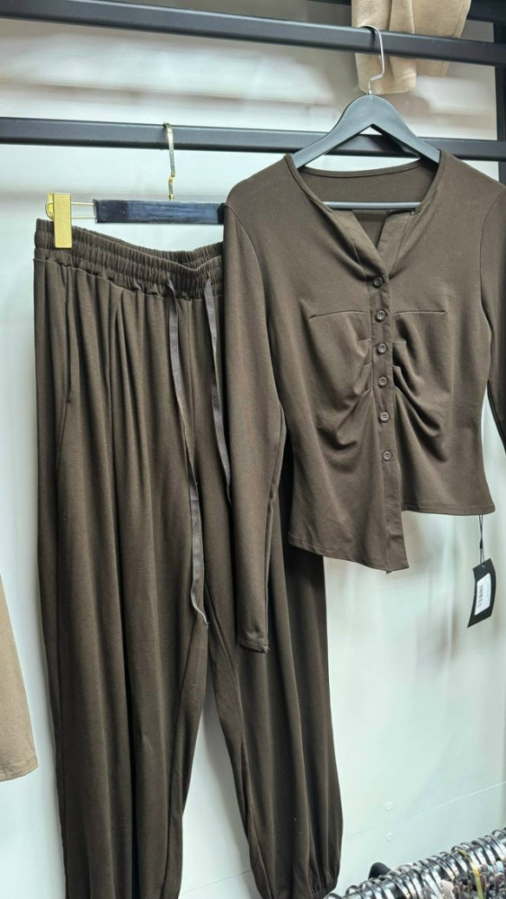 🛍Костюм двойка с брюками султанки🛍 купить в Интернет-магазине Садовод База - цена 2400 руб Садовод интернет-каталог