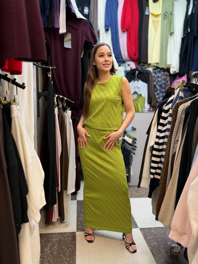 Женский костюм зеленый купить в Интернет-магазине Садовод База - цена 1600 руб Садовод интернет-каталог